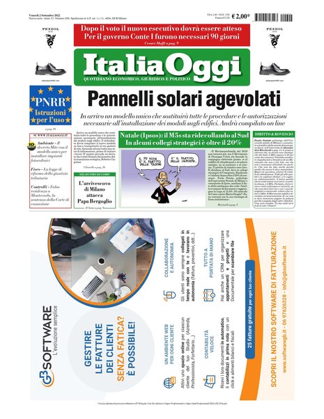 Italia oggi : quotidiano di economia finanza e politica